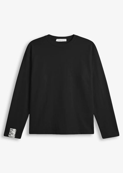 Longsleeve Label Nera Minimal Couture