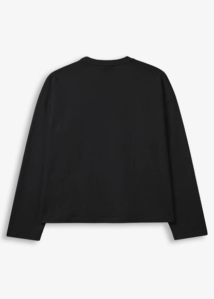 Longsleeve Label Nera Minimal Couture
