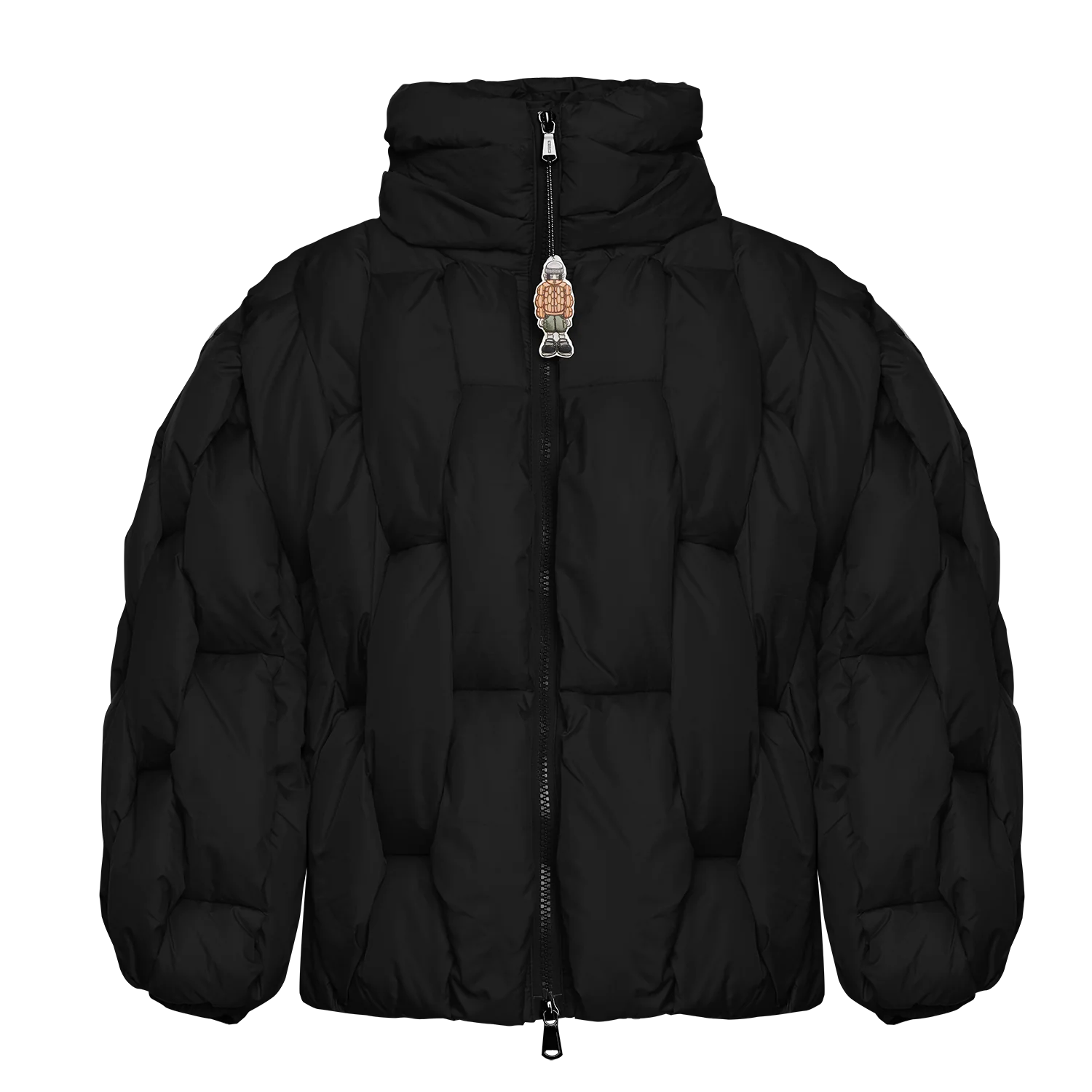 CR03 Black Glacier Weave bomber