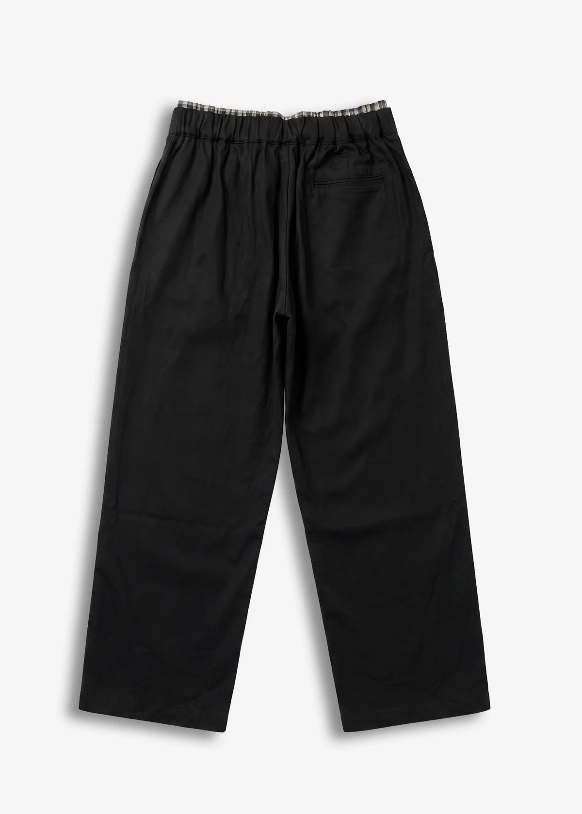 Pantaloni C/inserto Boxer Nero Minimal Couture