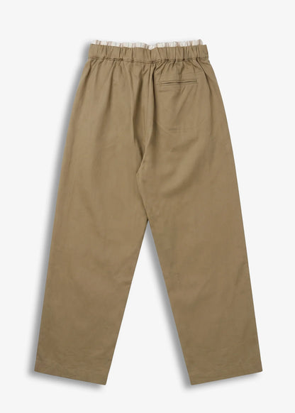 Pantaloni C/inserto Boxer Beige Minimal Couture
