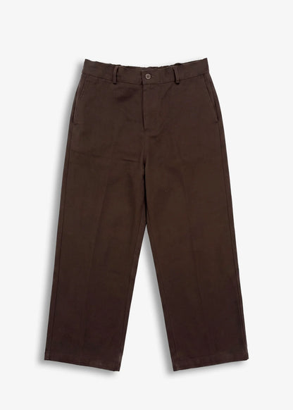 Pantaloni Univers Marrone Minimal Couture