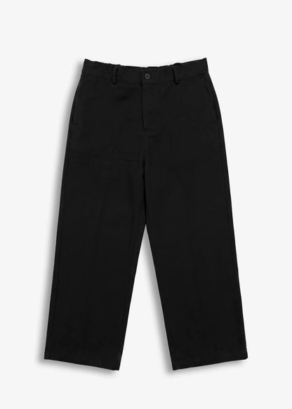Pantaloni Univers Nero Minimal Couture