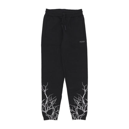 Phobia Pantalone Nero Con Fulmine Ricamati