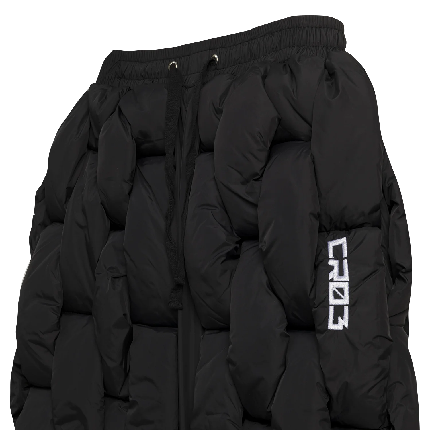 CR03  Black Glacier Weave Pant