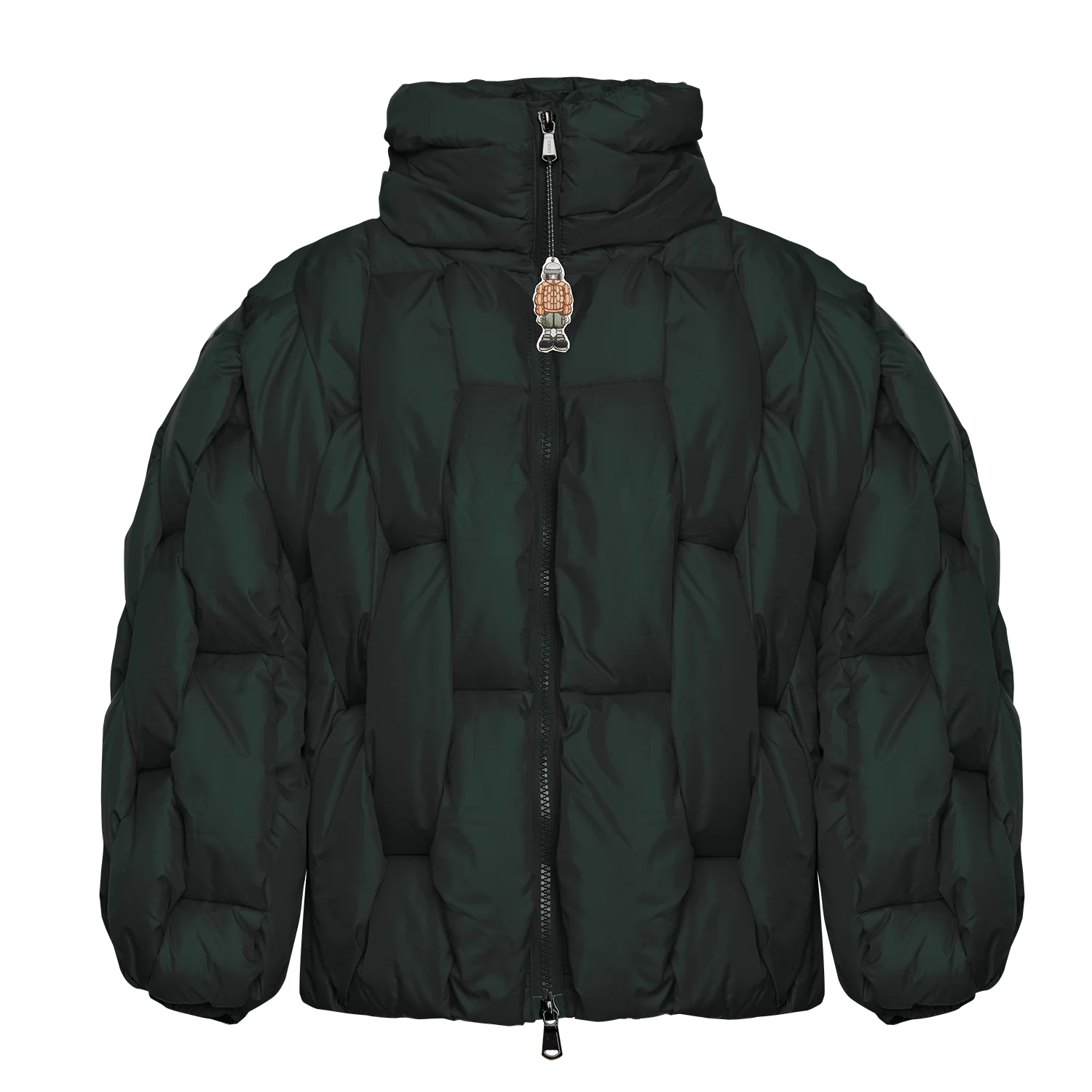 CR03 Green Glacier Weave bomber