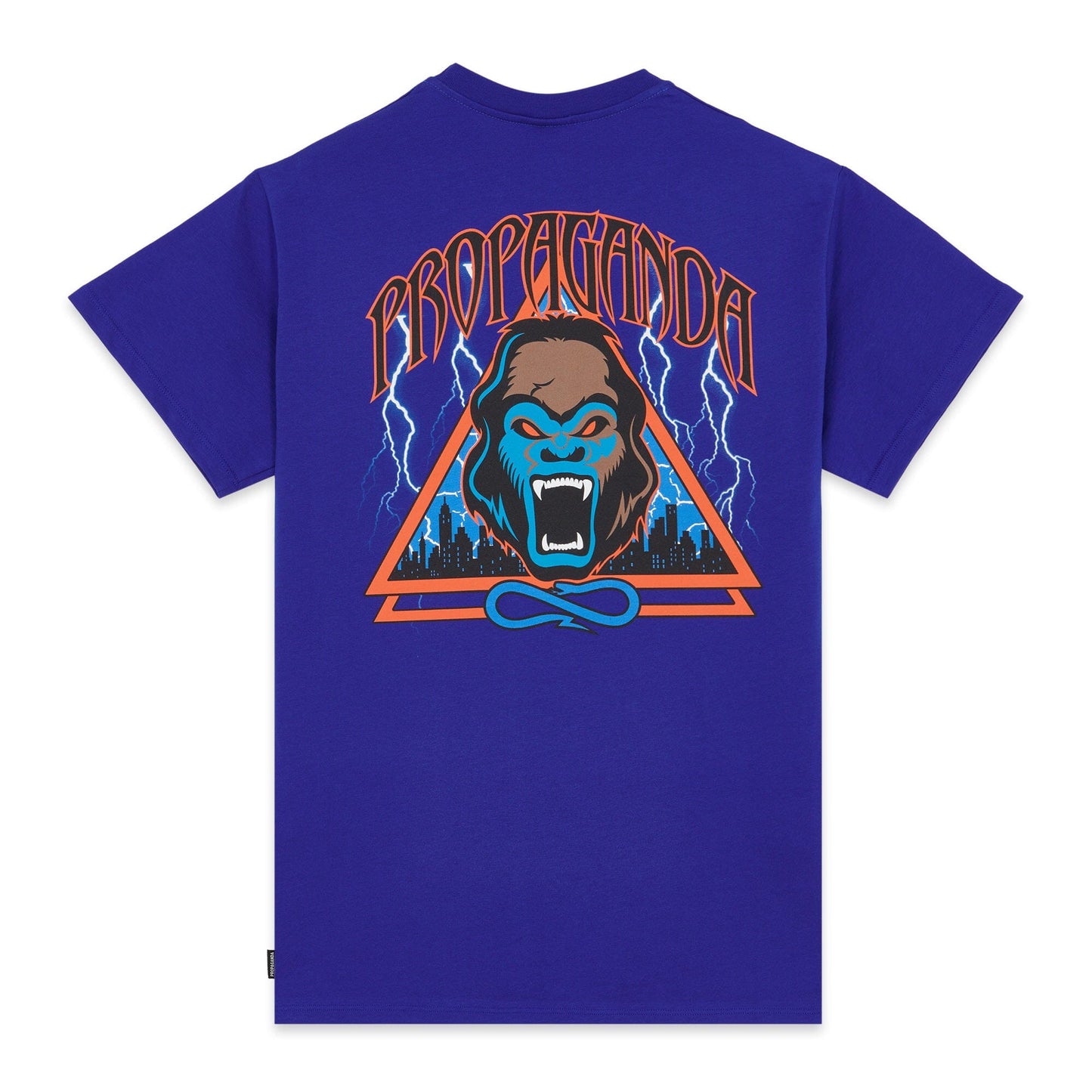 T-shirt Propaganda Triangle Gorilla Tee Blue