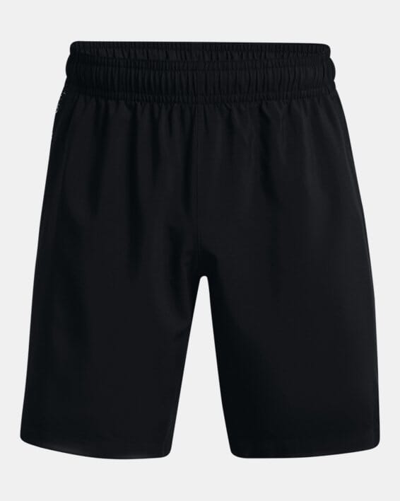 Pantaloncini neri Under Armour UA Woven Graphic da uomo