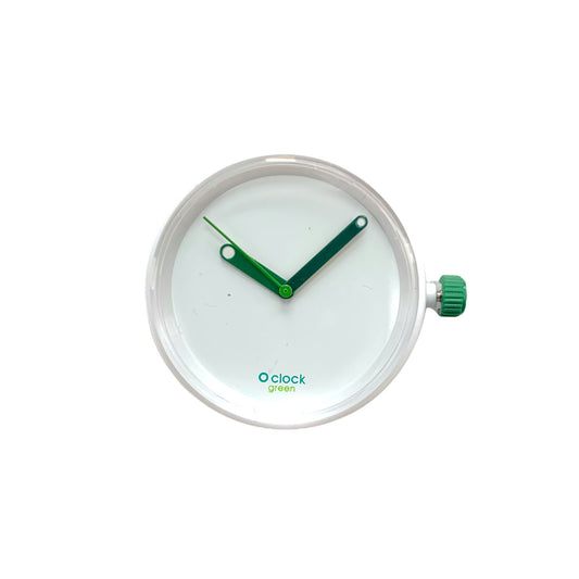 Meccanismo Bianco Verde O clock