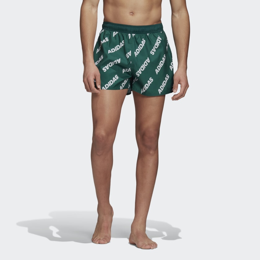 Costume da Uomo Adidas Printed Green con scritte FJ3914