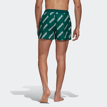 Costume da Uomo Adidas Printed Green con scritte FJ3914