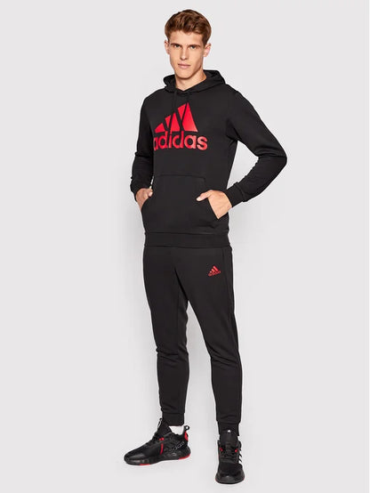 Adidas Tuta Aeroready Essentials Kangaroo HL2222 Nero Regular Fit